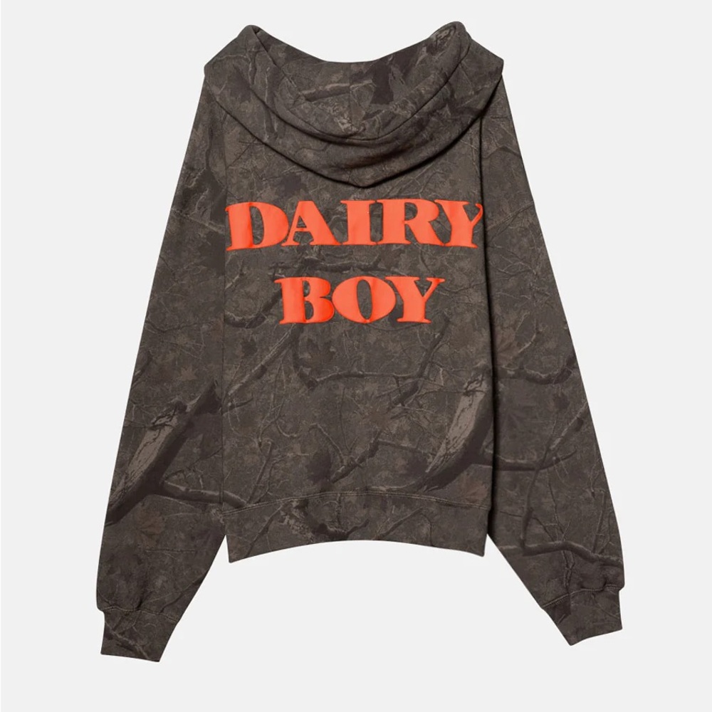 dairy boy river camo crewneck